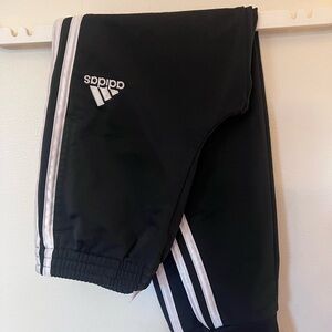 Adidas Kids Black Track Pants